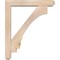Ekena Millwork Imperial Craftsman Smooth Bracket w/ Offset Brace, Douglas Fir, 5 1/2"W x 30"D x 36"H BKT0604X30X36IMP04SDF - alternate 3